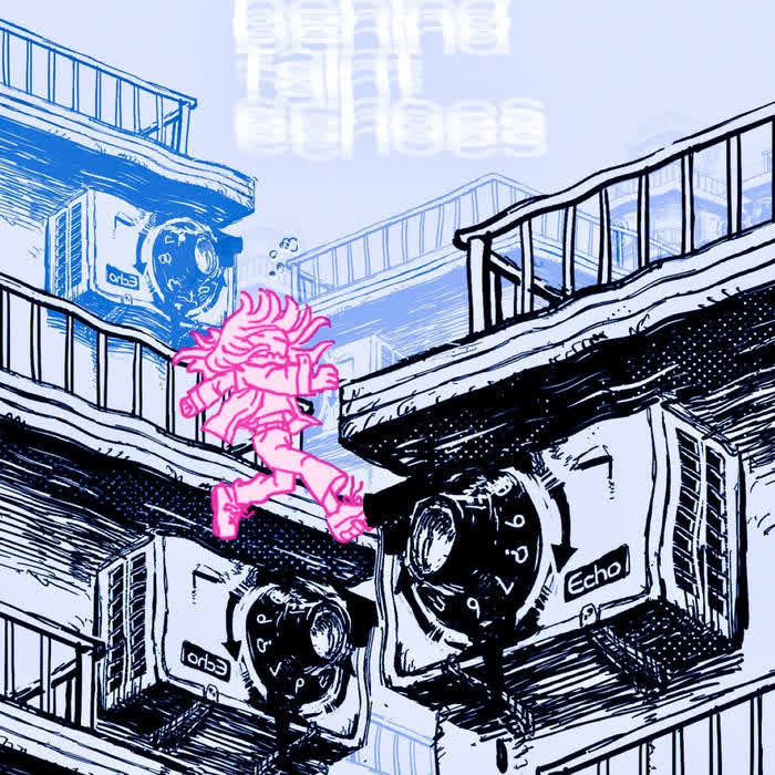behind faint echoes